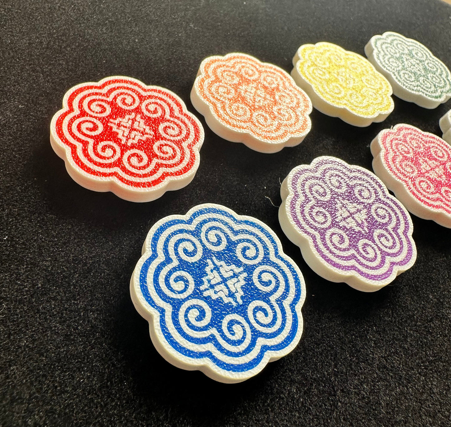 3D Printed Hmong Magnet - Elephant Foot