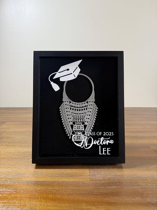 Graduation Hmong Xauv Shadow Box