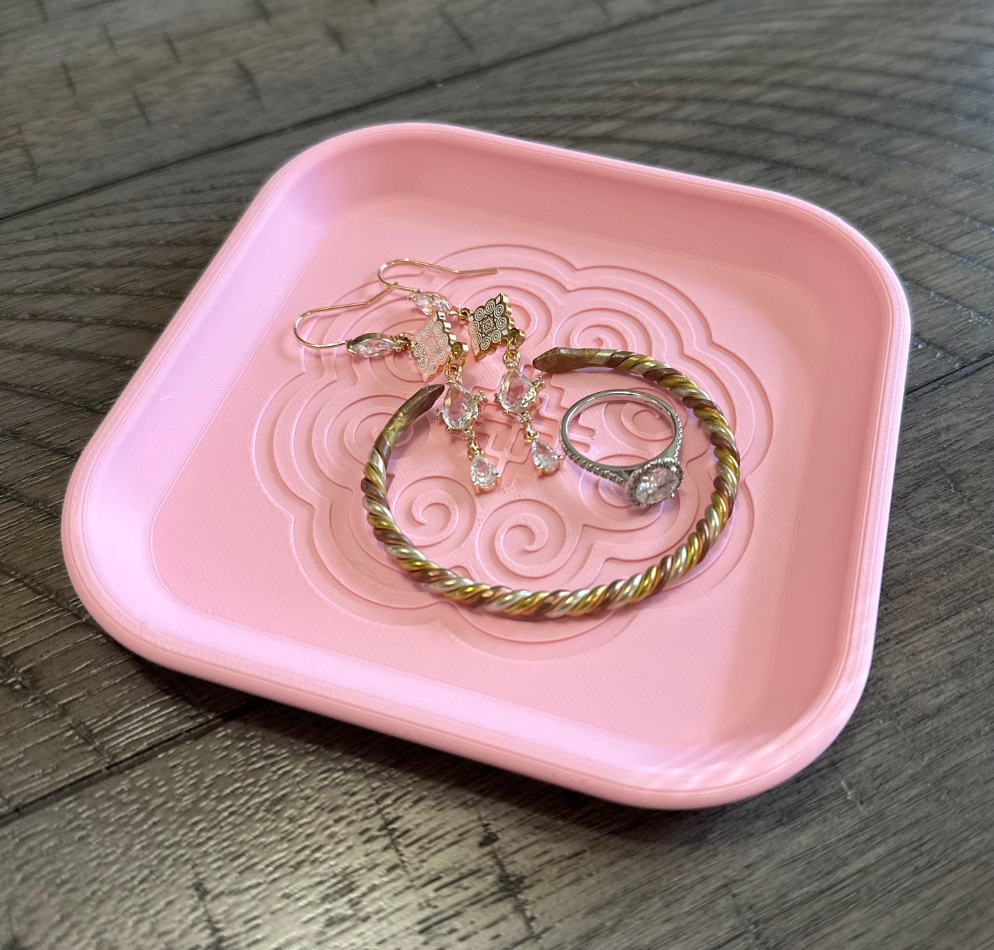 Hmong Inspired Jewelry Tray - Elephant Foot
