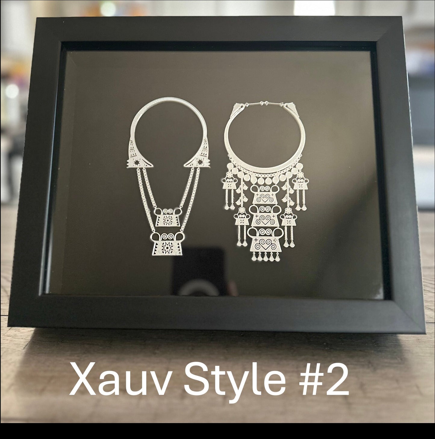 Customized Family Xauv Shadow Box