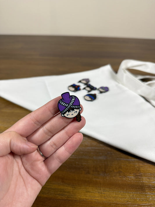 Purple Turban - Pin