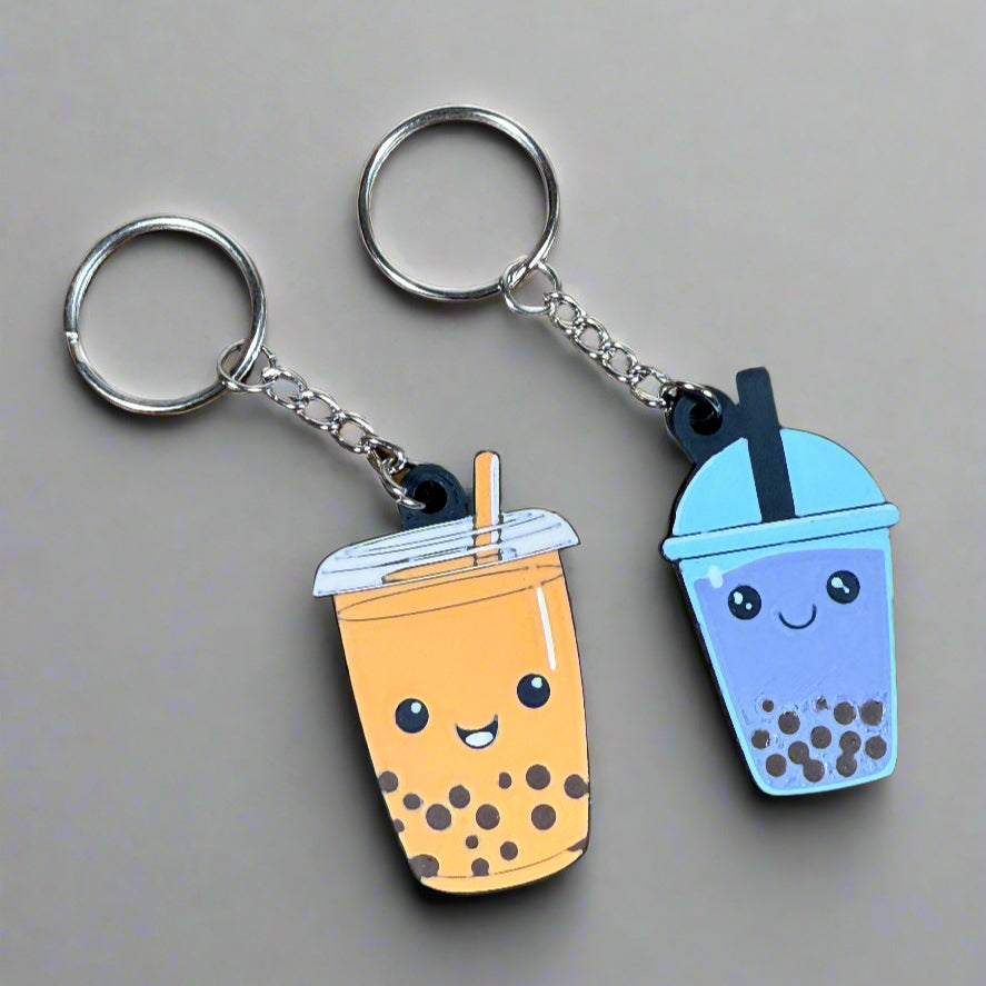 Boba Keychain
