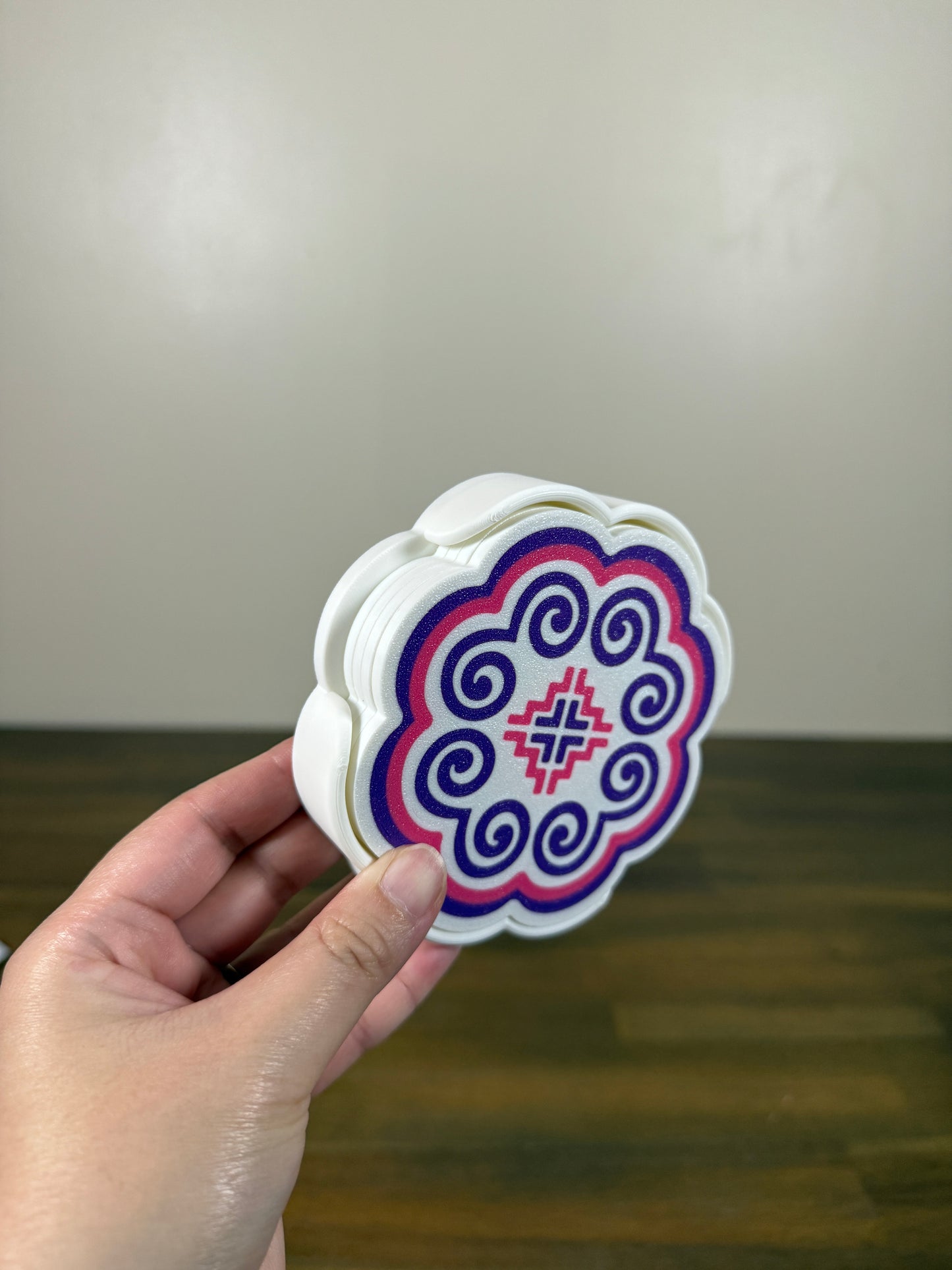 Purple Snail Coaster Set
