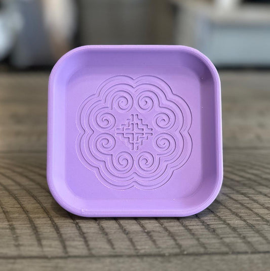Hmong Inspired Jewelry Tray - Elephant Foot