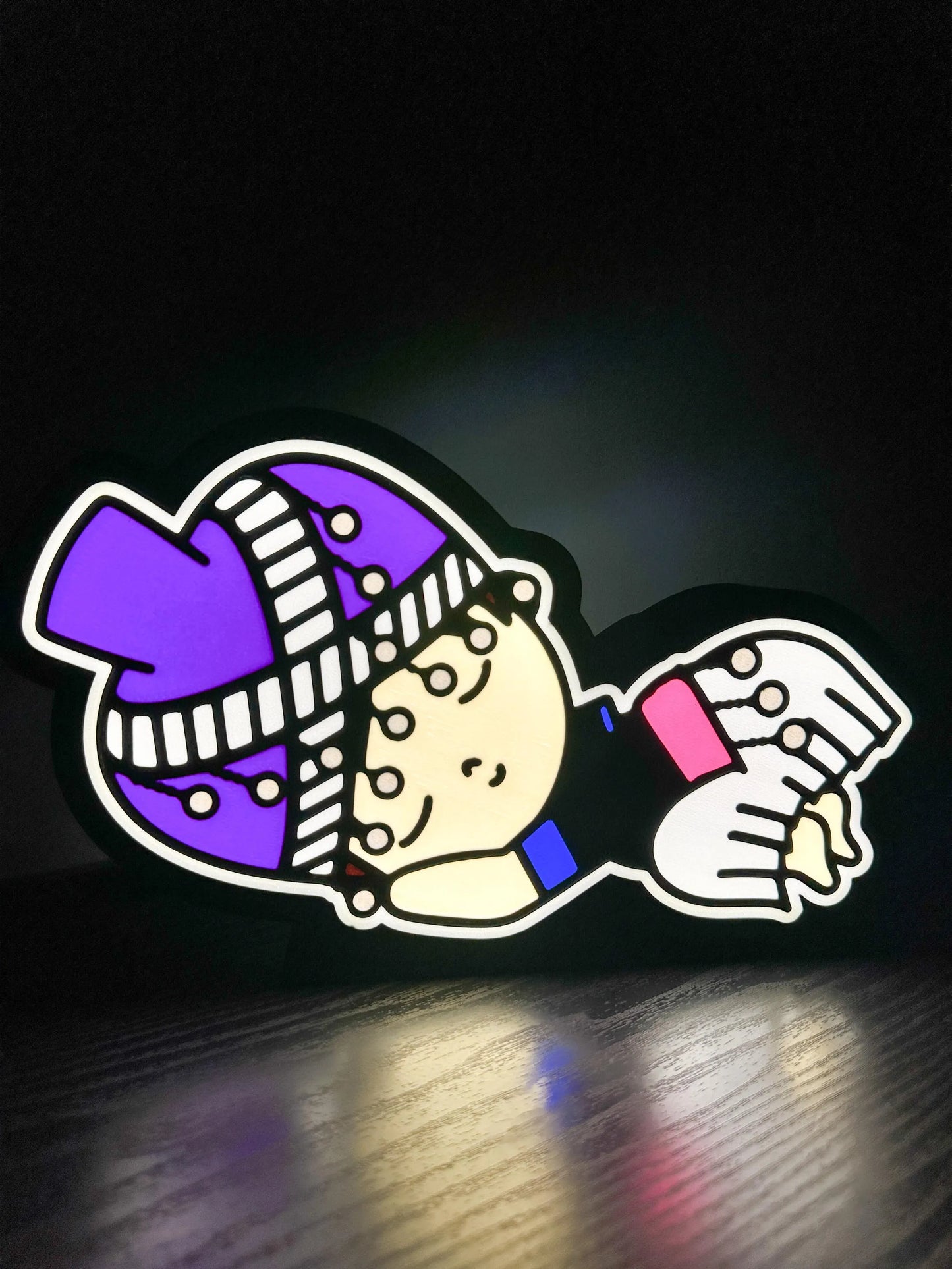 3D Printed Light Box - Hmong Babies