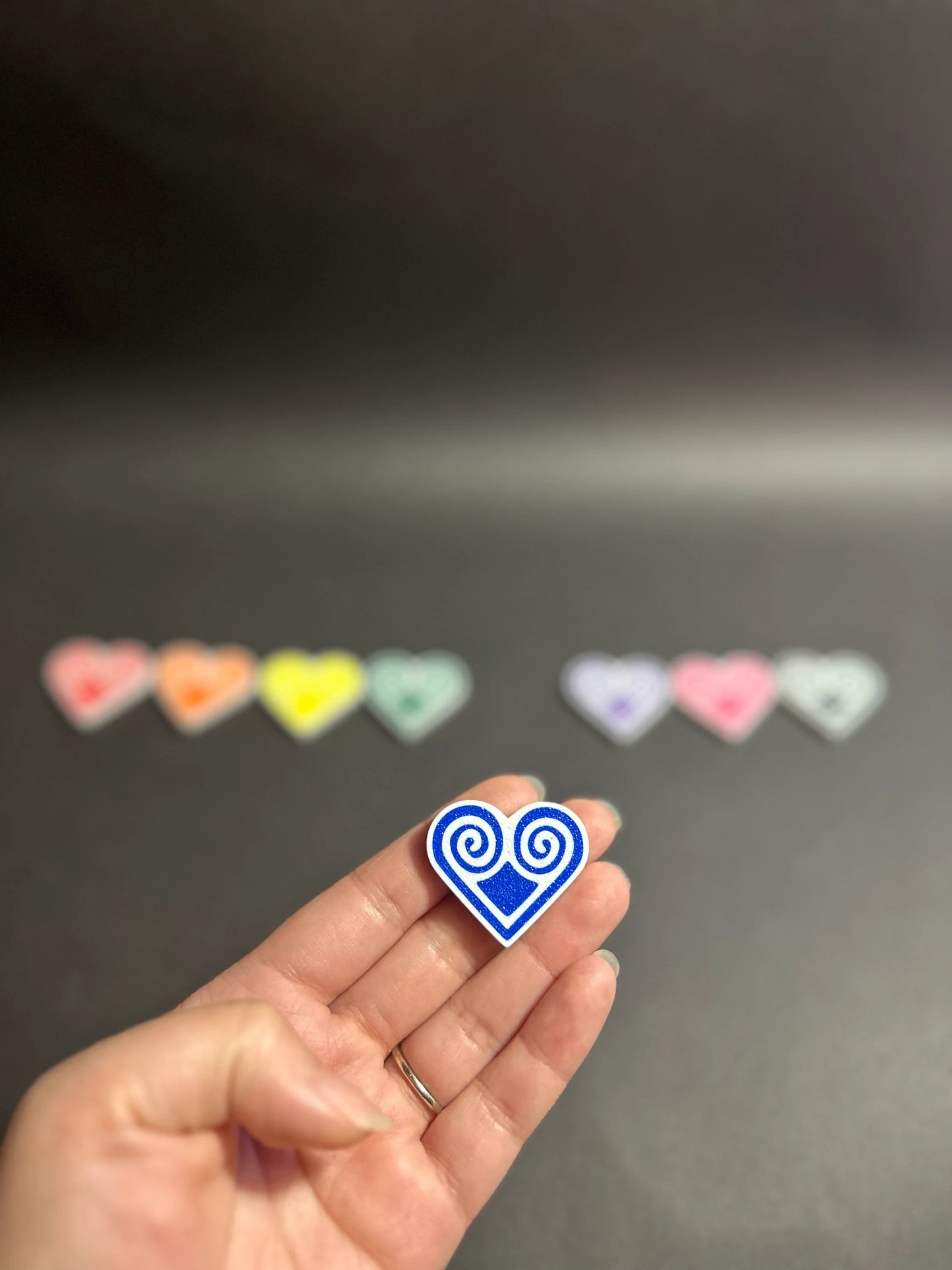 3D Printed Hmong Magnet - Hmong Heart