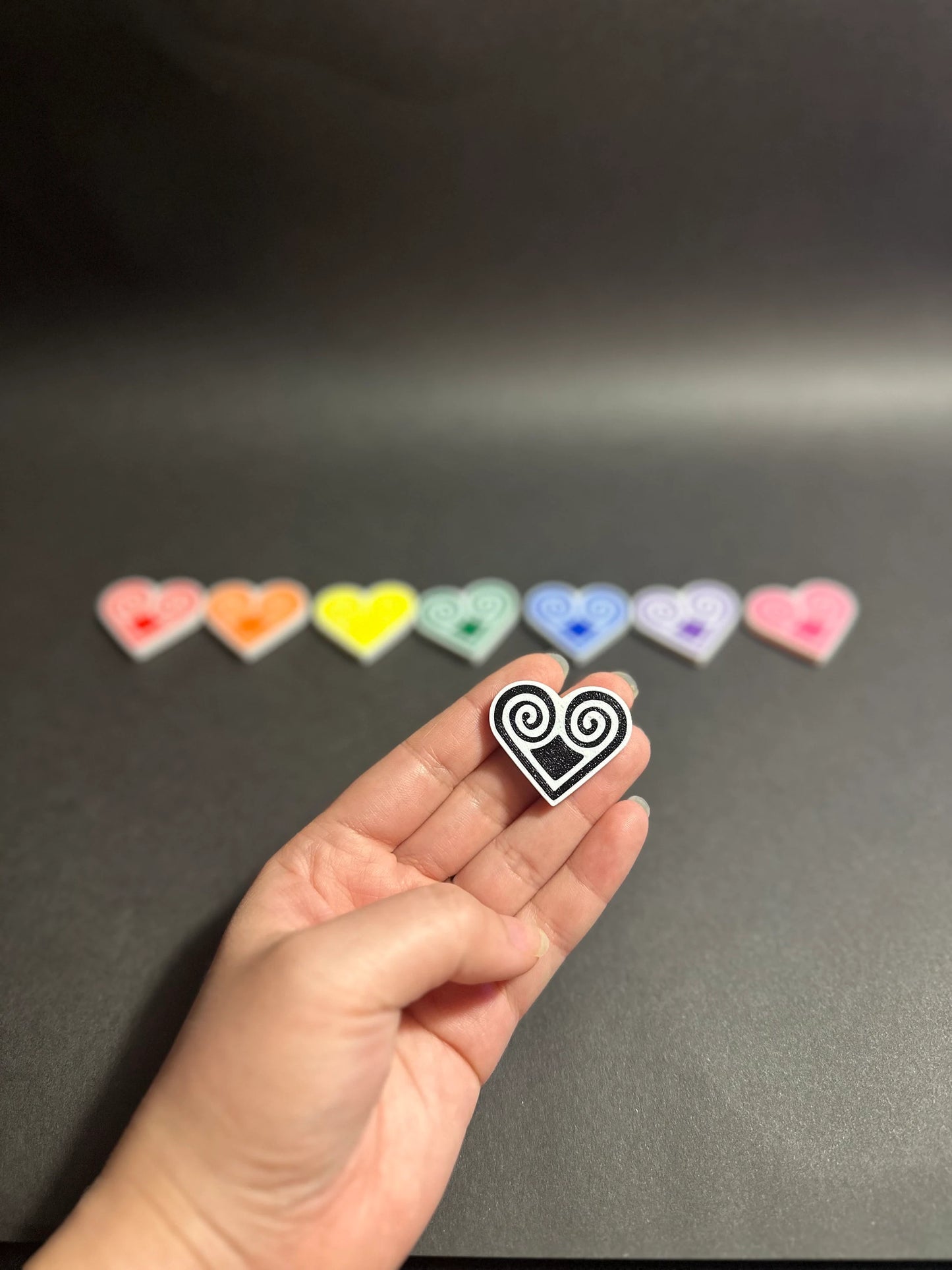 3D Printed Hmong Magnet - Hmong Heart