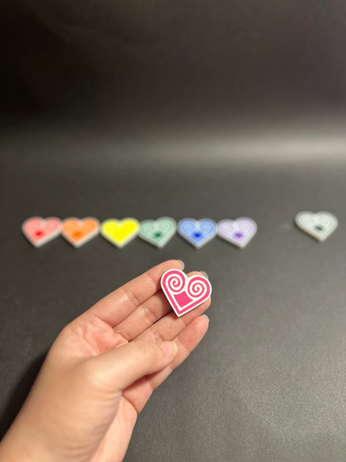 3D Printed Hmong Magnet - Hmong Heart
